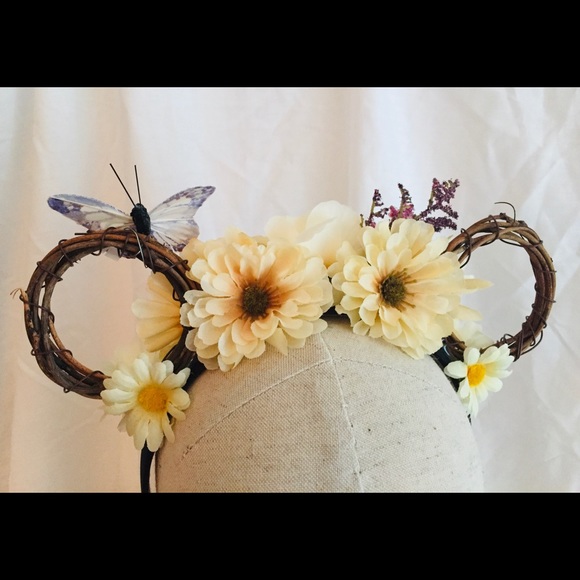 Disney Ins Epcot Flower Garden Festival Mouse Ears - Picture 3 of 3